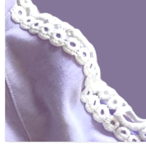 Lilly Pulitzer Skipper Popover UPF Lavender - Picture 2 of 6